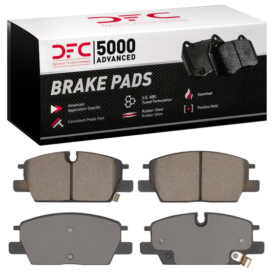 Dynamic Friction 1551-2345-00 DFC Front 5000 Advanced Brake Pads