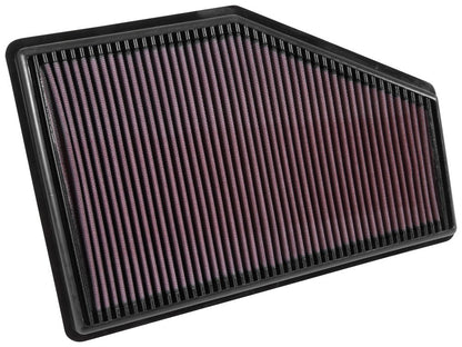 K&N FILTER 33-5049 K&N High-Flow Original Lifetime Engine Air Filter: Increase Power: Premium, Washable: Compatible with 2016-2026 Buick/Chervolet/Cadillac: LaCrosse, Regal, XT4, Malibu, 33-5049