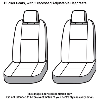 COVERCRAFT SSC2545COBK Covercraft Carhartt Super Dux SeatSaver Custom Seat Covers | SSC2545COBK | 1st Row Bucket Seats | Compatible with 2019-2021 Ram 2500/3500 | Black
