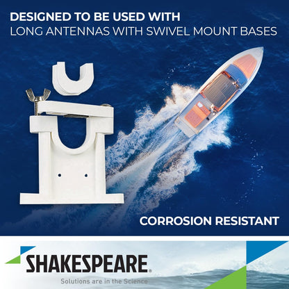 SHAKESPEARE 408-R Shakespeare 408-R White Plastic Marine Upper Bracket