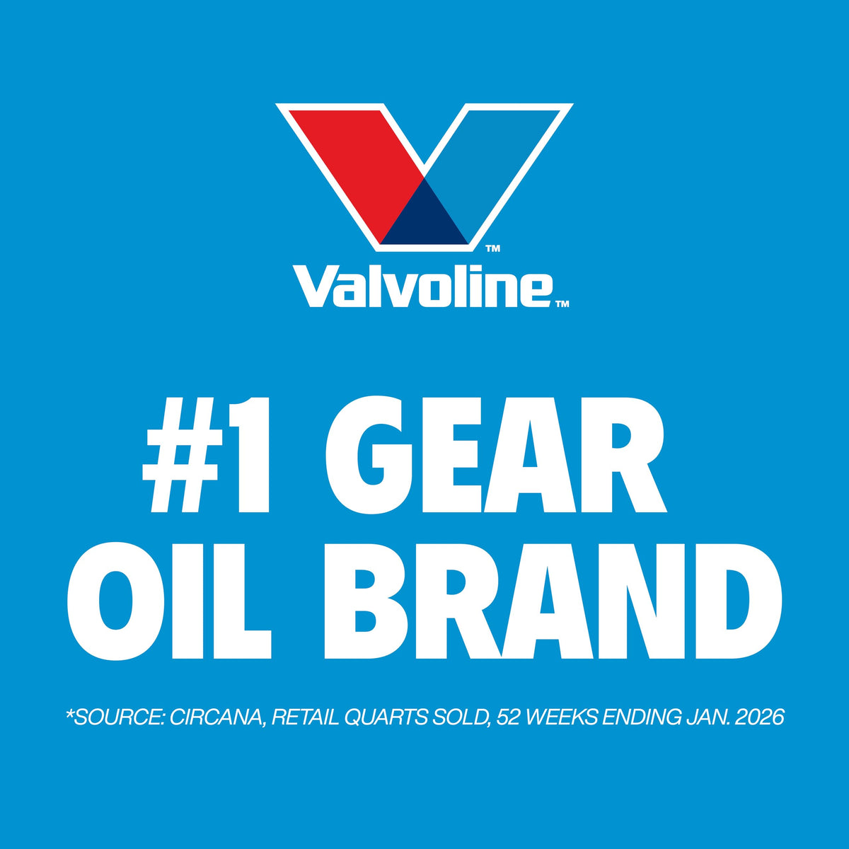VALVOLINE 889785 Valvoline FlexFill Advanced Full Synthetic 75W-90 Gear Oil 1 Quart Pouch