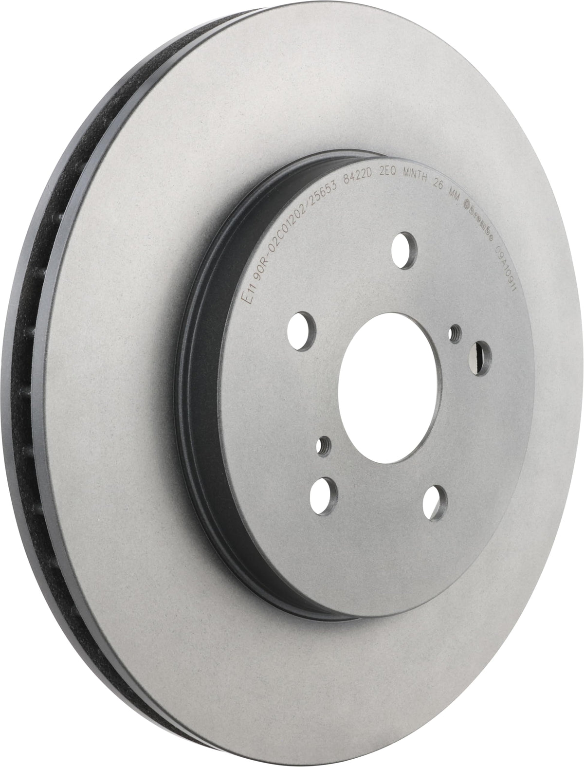 BREMBO 09A10911C02 Brembo 09.A109.11 UV Coated vented Front Brake Rotor LEXUS/TOYOTA OE# 4351248081