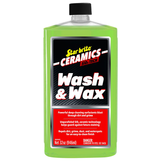 STAR BRITE 203532 STAR BRITE Ceramic Wash & Wax - SiO2-Infused, Watermelon Scent