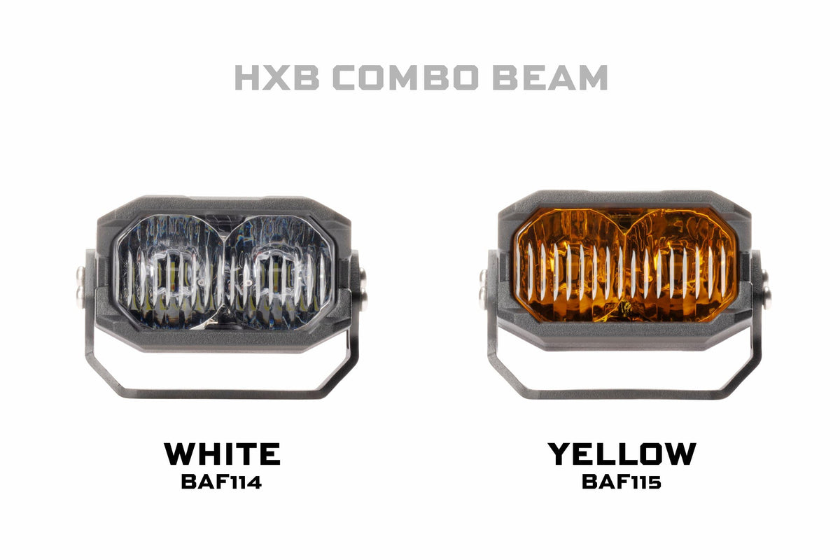 MORIMOTO BAF106 Morimoto BAF106: 2Banger Ncs Led Pod (Combo/White)(Pair)