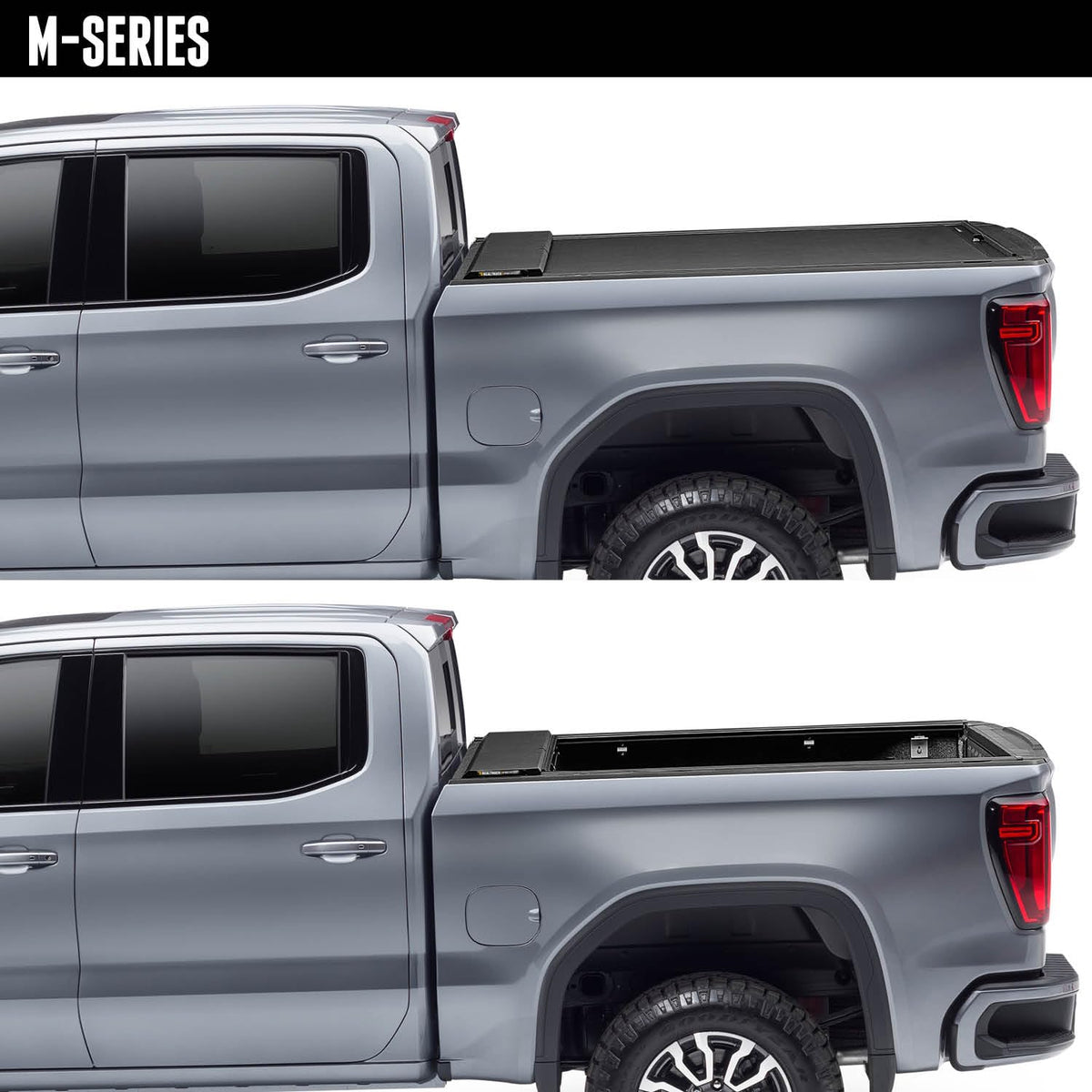 RealTruck LG570M RealTruck Roll-N-Lock M-Series Retractable Truck Bed Tonneau Cover – LG570M – Fits 2007 - 2021 Toyota Tundra (w/o OE track system or Trail Edition) 5' 7" Bed (66.7")