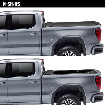 RealTruck LG570M RealTruck Roll-N-Lock M-Series Retractable Truck Bed Tonneau Cover – LG570M – Fits 2007 - 2021 Toyota Tundra (w/o OE track system or Trail Edition) 5' 7" Bed (66.7")