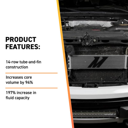 MISHIMOTO MMTC-F150-11SL Mishimoto MMTC-F150-11SL Transmission Cooler, F-150 2011-14, Raptor 2010-14