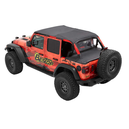 BESTOP 52610-35 Bestop Header Safari Bikini 5261035 for Jeep Wrangler JL 4-Door 2018-2023