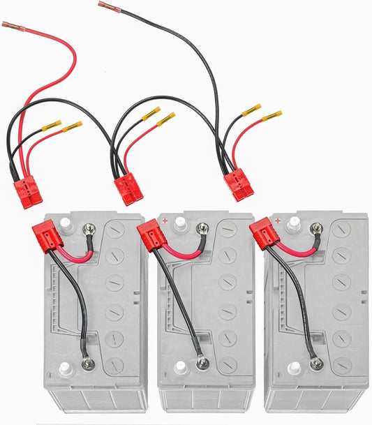 CONNECT EASE RCE36VBCHK Connect-Ease 36V Trolling Motor Connection Kit RCE36VBCHK | Series Connection for 12V Batteries with Onboard Battery Charger | Powers any 36V Trolling Motors | Plug and Play | Batteries Not Included
