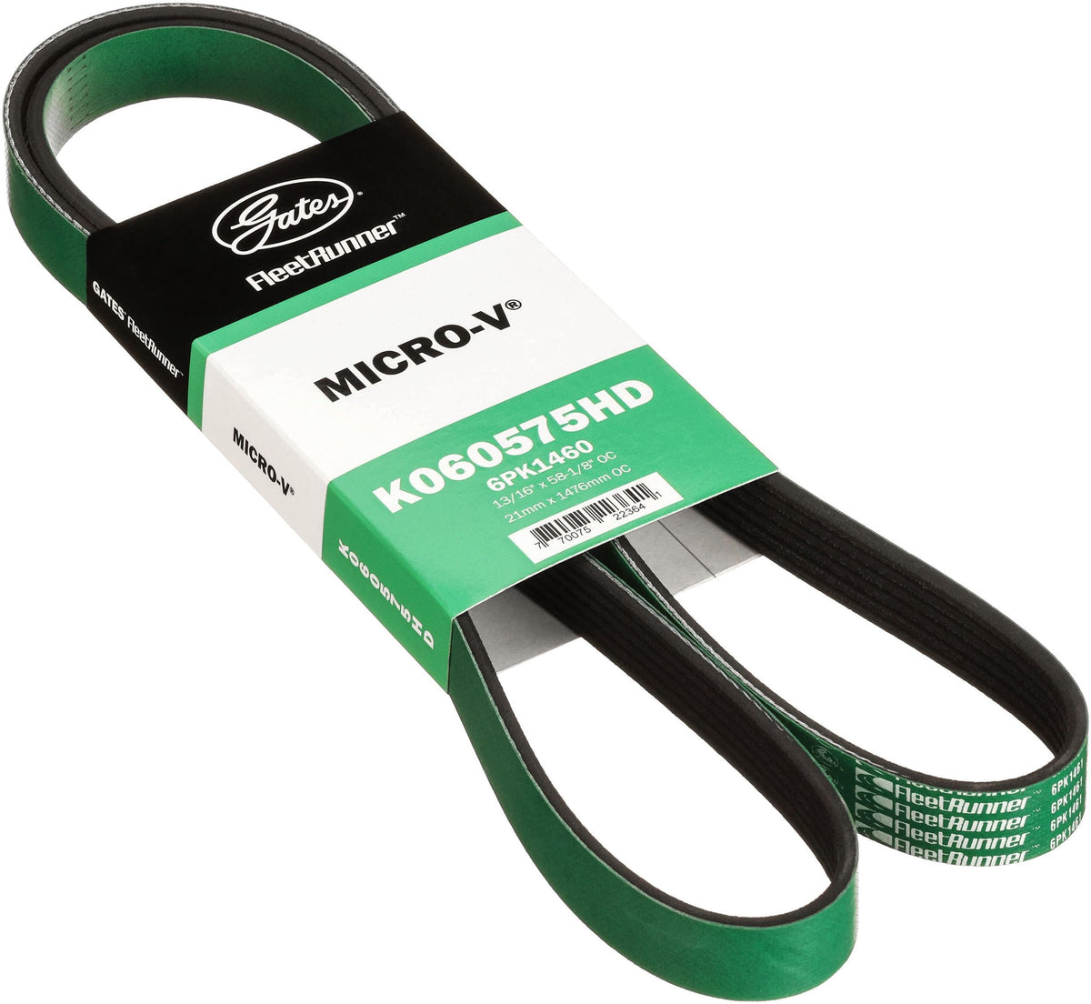 Gates K060575HD Fleet Runner Heavy Duty Micro V Serpentine