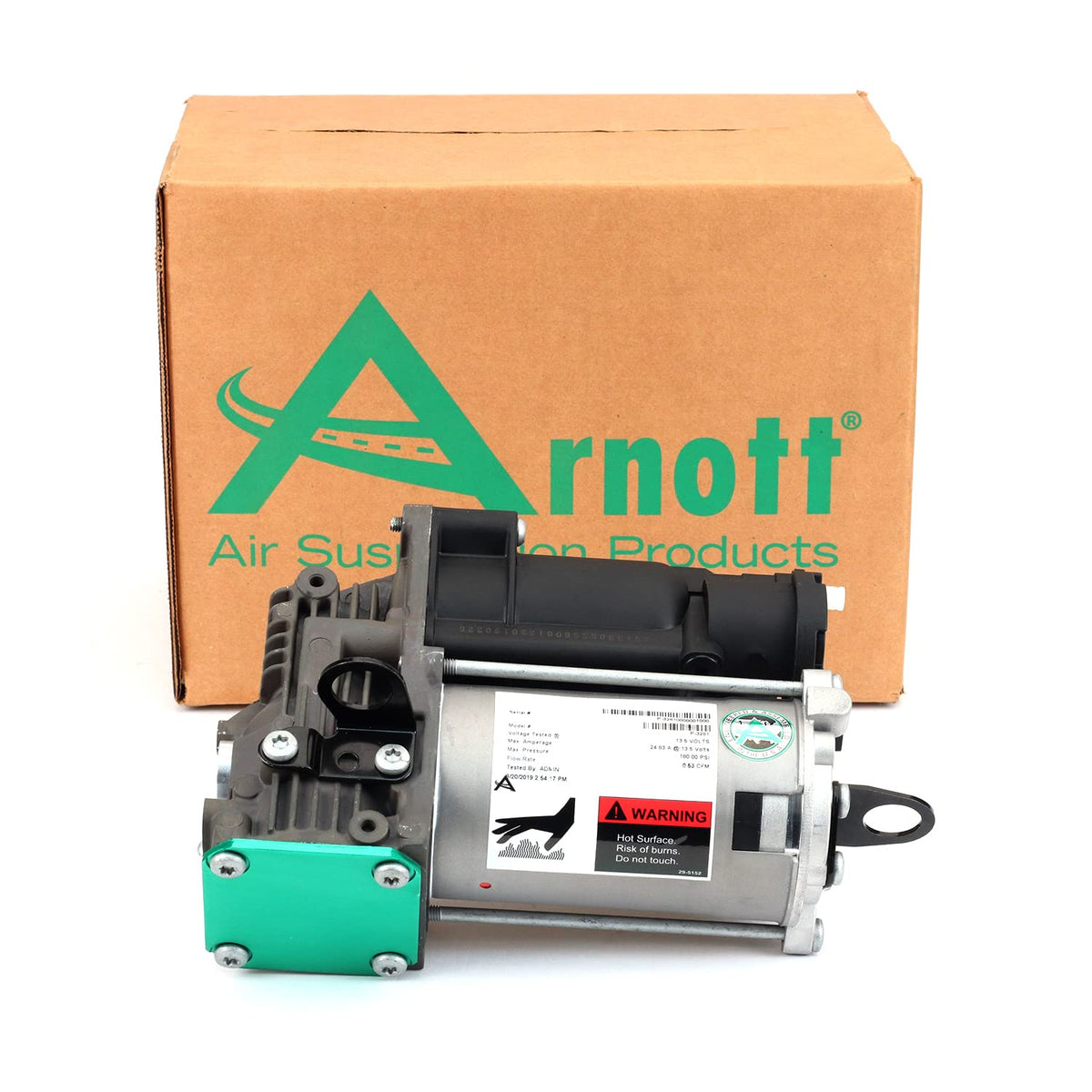 ARNOTT P-3281 Arnott P-3281 New Air Suspension Compressor - 06-13 Mercedes-Benz R-Class (W251) w/Rear Leveling