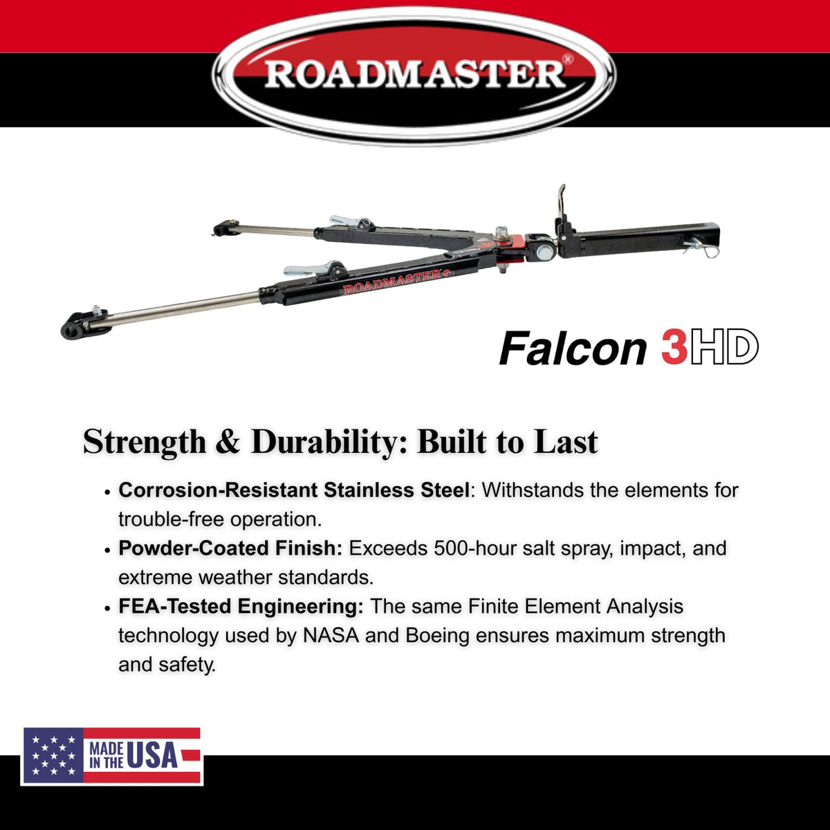 ROADMASTER 622 Roadmaster 622 Falcon 3HD Tow Bar