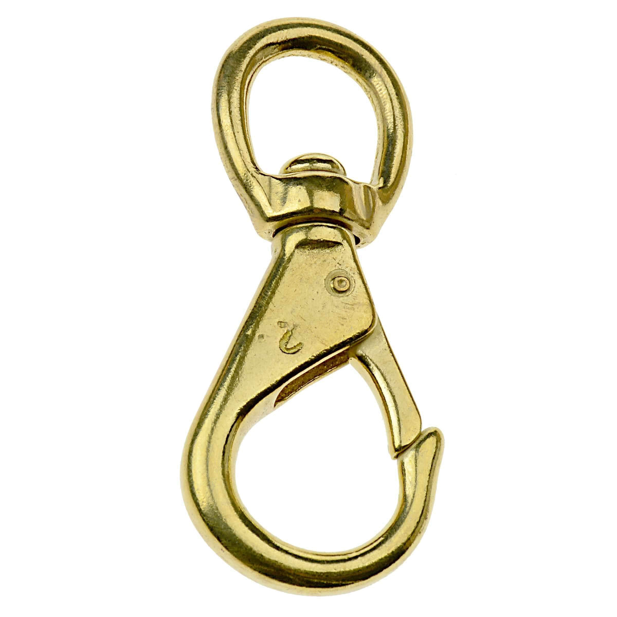 T-H MARINE BE-HA-54340-DP T-H Marine BE-HA-54340-DP Swivel Eye Snap, 3.75", Brass