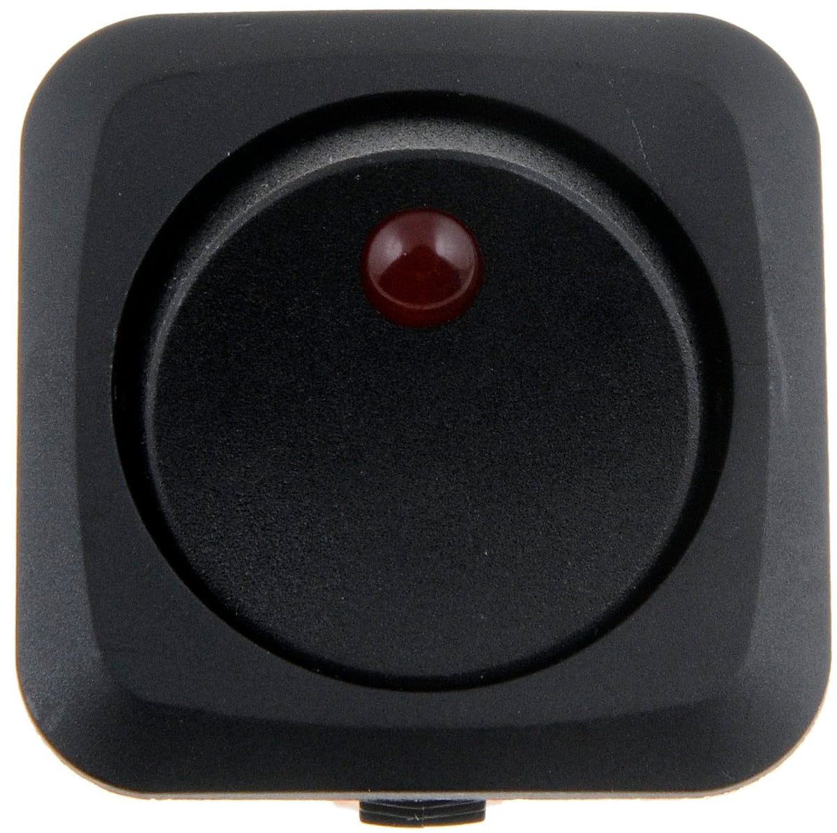 DORMAN 84880 Dorman 84880 Black Body/Red LED Glow - Round Style Universal Fit