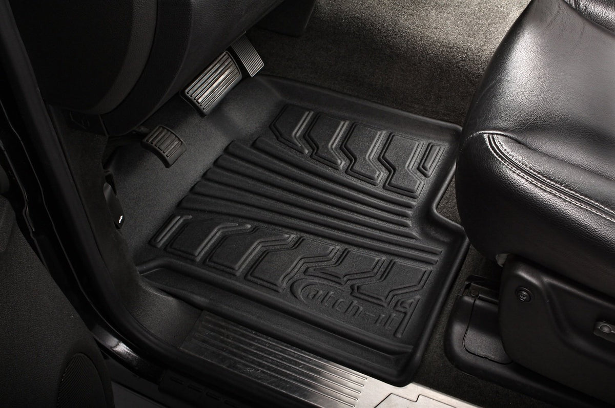 LUND 283132-B Lund 283132-B Catch-It Black Vinyl Floormat (Front, Pair), 1 Pack