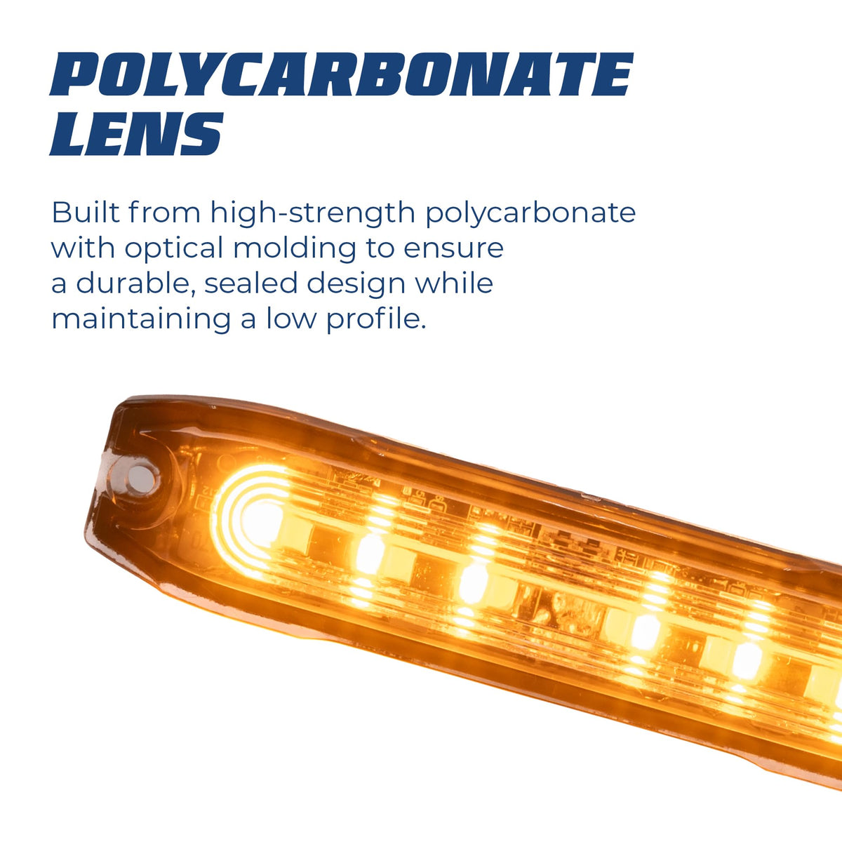 PUTCO 950204 Putco Stinger Lighthead Strobe kit with Amber and White LEDs - 1 Pack