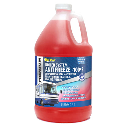 STAR BRITE 032700 STAR BRITE Premium -100° Boiler System Antifreeze - Propylene Glycol Heating & Cooling Fluid - Made in USA - 1 Gallon (032700)