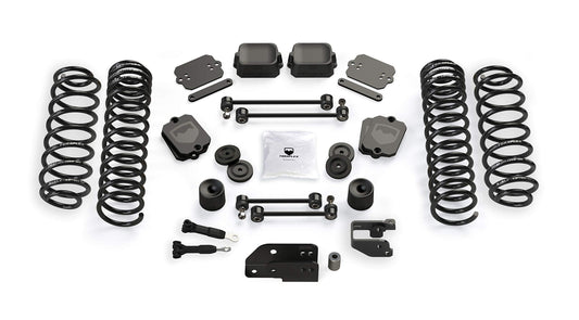 TERAFLEX 1355000 TeraFlex JLU 4-Door 3.5” Coil Spring Base Lift Kit - No Shock Absorbers