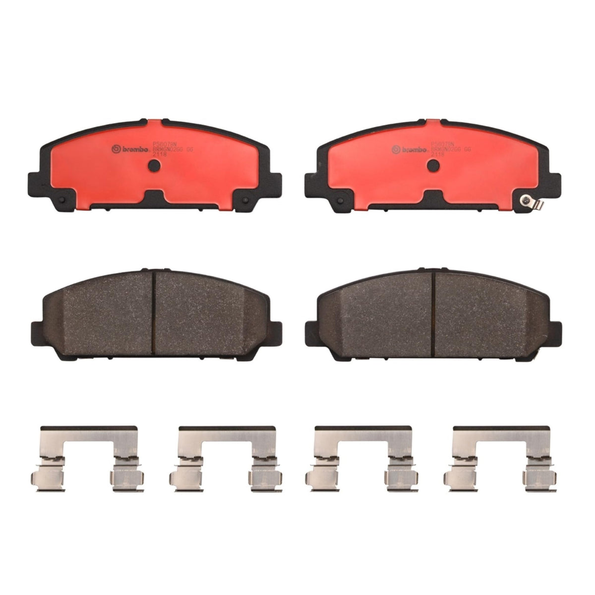 BREMBO P56079N Brembo P56079N Premium Ceramic Front Disc Brake Pad Set INFINITI/NISSAN OE# D1060ZC60J