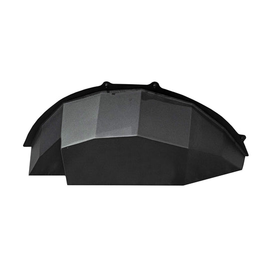 TRAILFX JL05RI Trailfx Fender Well Liners Fits 2018–2025 Jeep Wrangler JL Matte Textured Black Powder-Coated Aluminum Protects Suspension and Engine Includes Mounting Hardware Set of 2 JL05RI