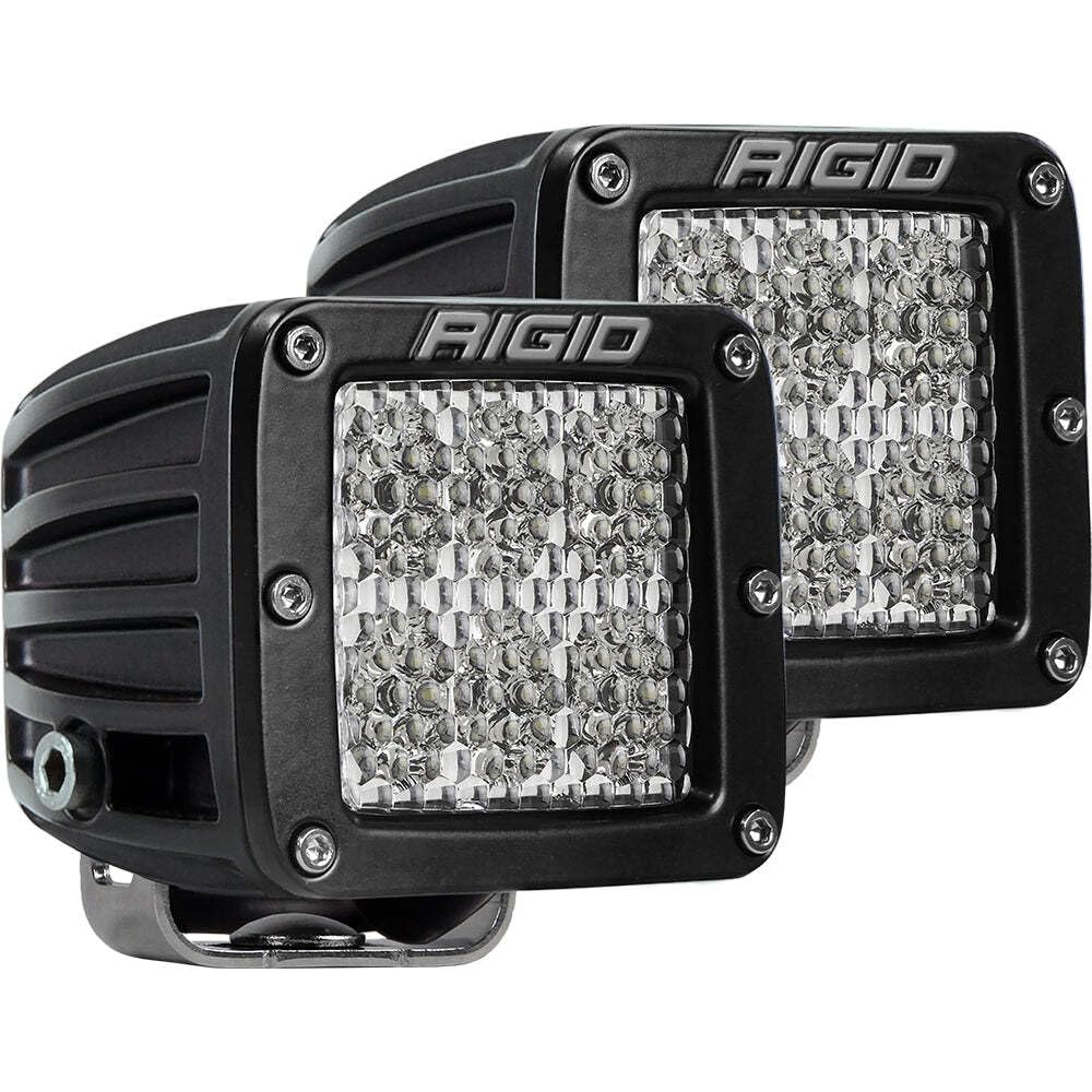 Rigid Industries 502513 Rigid Industries D-Series PRO LED Light Pods Specter Diffused, Pair