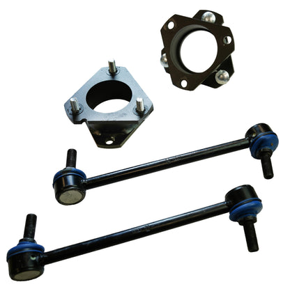 SUPERLIFT 40032 SUPERLIFT SUSPENSION 2" Leveling Kit for Ford Ranger | Upper Strut Spacers & Sway Bar Links | 40032 | Fits 2024 Ford Ranger 4WD