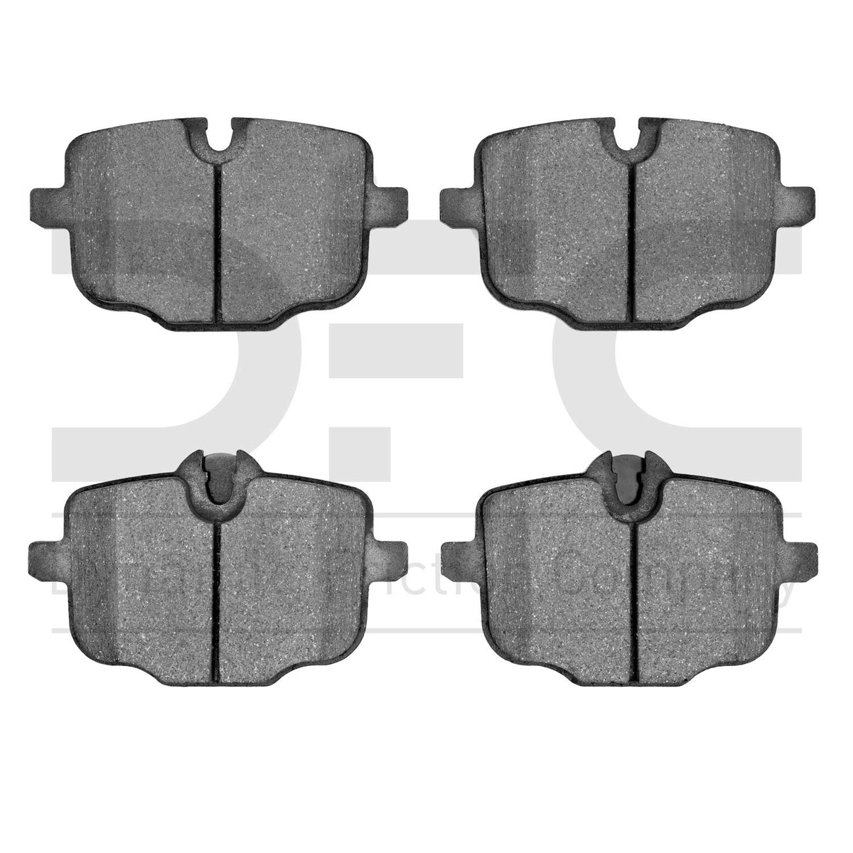 Dynamic Friction 1600-1850-00 DFC Rear 5000 Euro Ceramic Brake Pads