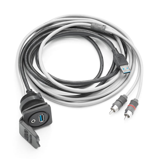 CLARION CMC-USB/3.5MM-PNL Clarion CMC-USB/3.5MM-PNL USB PORT & 3.5MM MINI AUDIO JACK FO