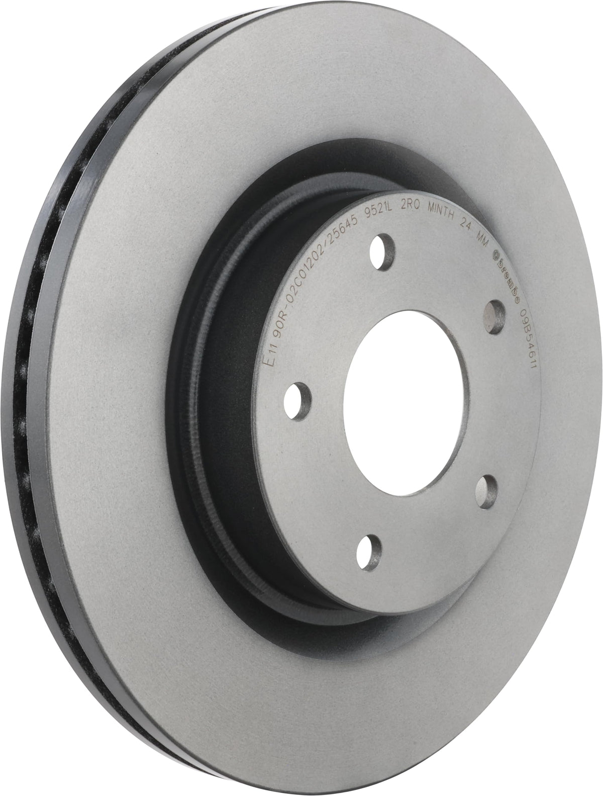 BREMBO 09B54611C02 Brembo 09.B546.11 UV Coated vented Front Brake Rotor NISSAN OE# 40206JA00A