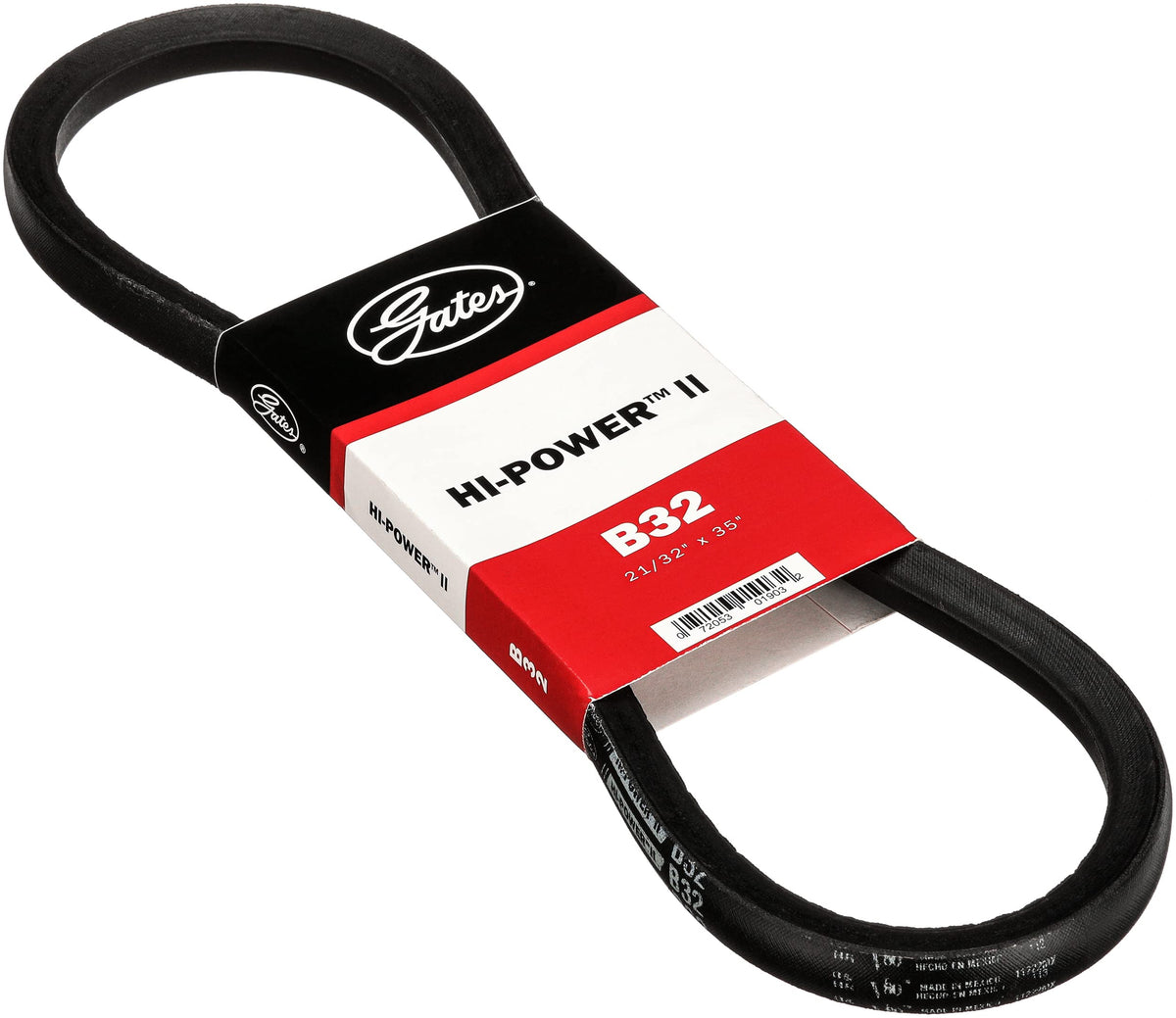Gates B32 CLASSICAL SECTION WRAPPED V-BELT
