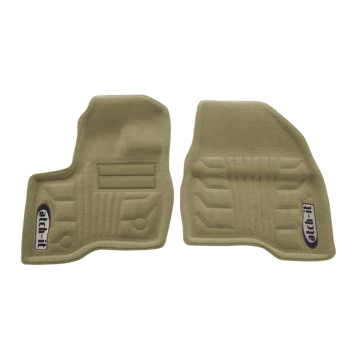LUND 583136-T Lund 583136-T Catch-It Carpet Tan Front Seat Floor Liner, Set of 2, 1 Pack