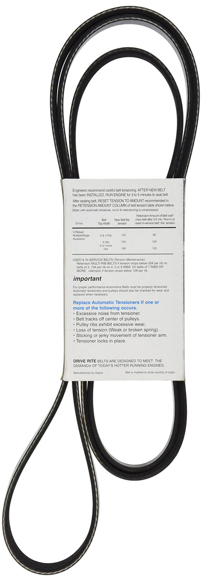 Dayco 5050888DR Serpentine Belt