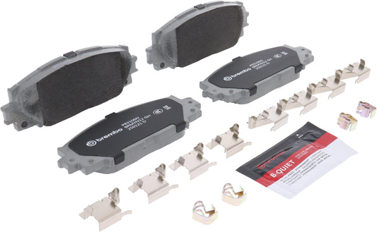 BREMBO P83106N Brembo P83106N Premium Ceramic Front Disc Brake Pad Set LEXUS/TOYOTA/TOYOTA (FAW)/ZHONGHUA (BRILLIANCE) OE# 0446547090