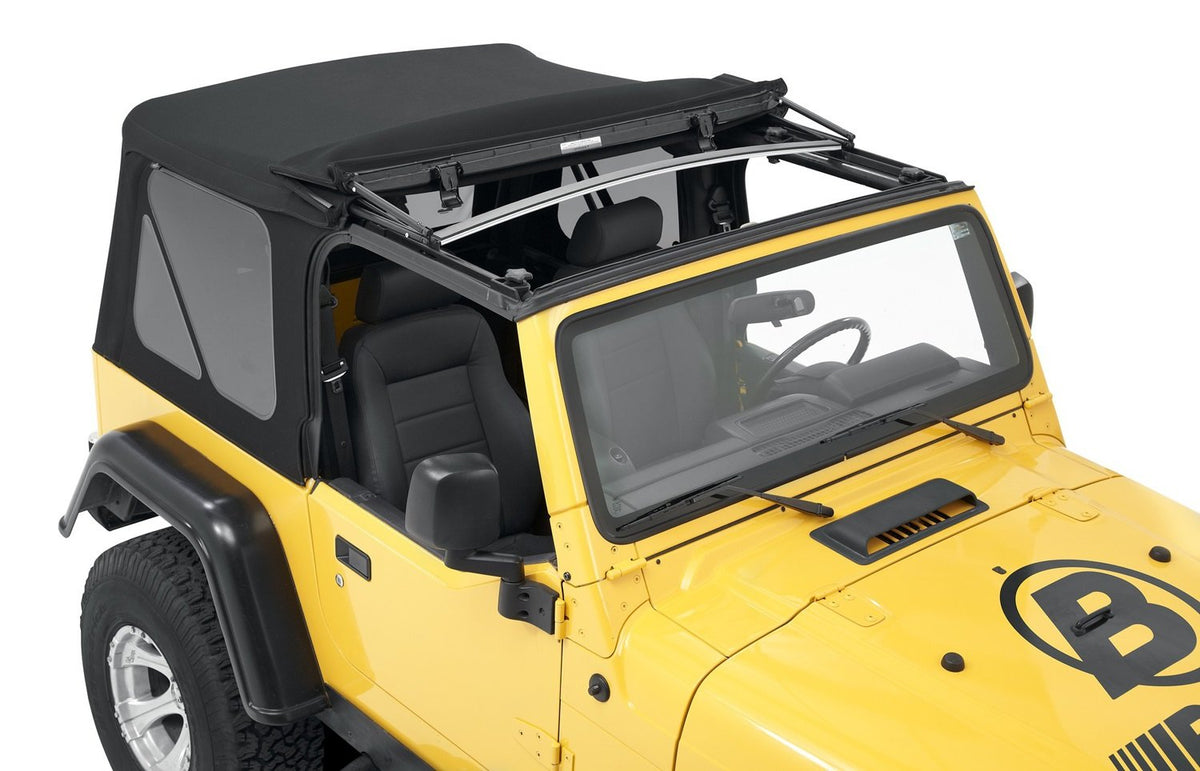 BESTOP 54820-17 Bestop Supertop Black Twill 5482017 for Jeep Wrangler TJ 2-Door 1997-2006