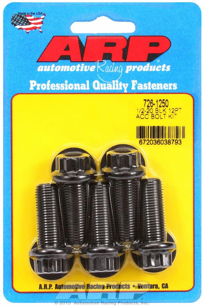 ARP 726-1250 Arp 726-1250 1/2-20 X 1250 12PT BLACK