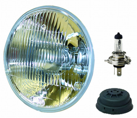 HELLA 002395301 HELLA 002395301 Vision Plus 165mm High/Low Beam 12V Halogen Conversion Headlamp (HB2), Multi