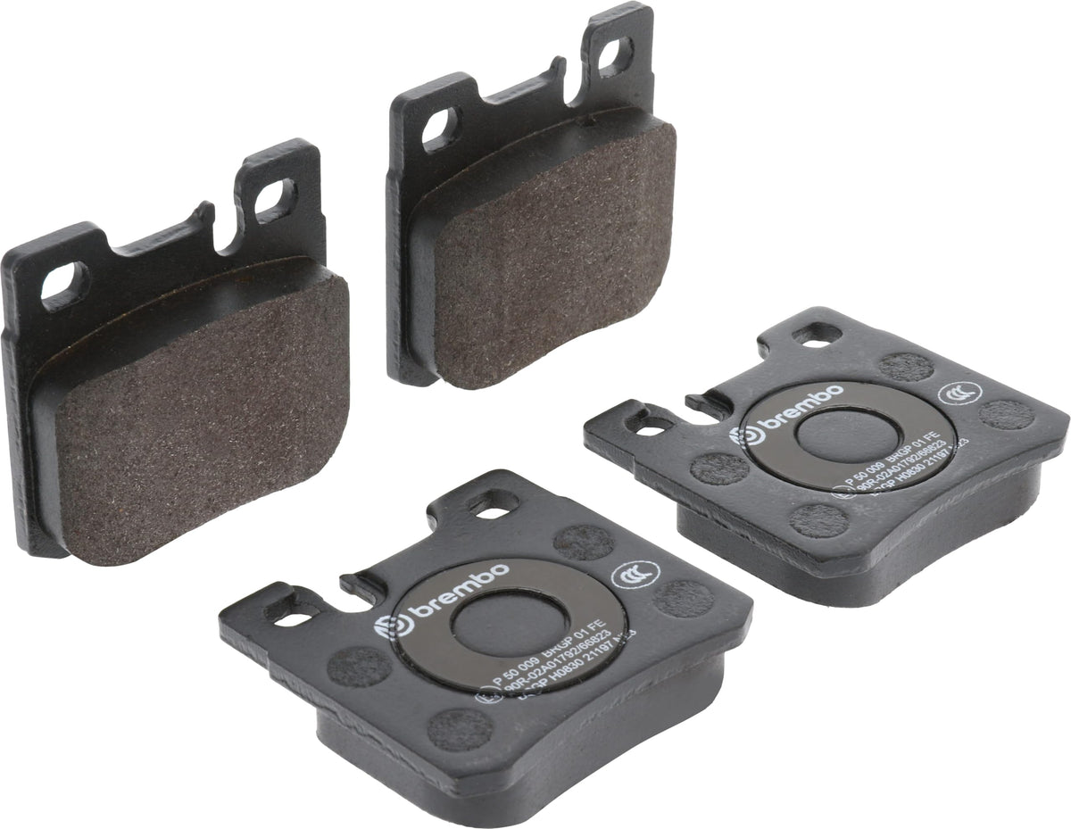 BREMBO P50009 Brembo P50009 Low-Met Rear Disc Brake Pad Set MERCEDES-BENZ OE# A001420952037
