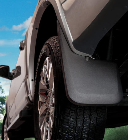 Husky Liners 57211 Husky Liners - Rear Mud Guards – 1999-2006 Chevrolet Silverado/GMC Sierra 1500, 2500/3500 w/OEM Fender Flares (Fits 2007 Classic Body ONLY), Rear Set - Black, 2 Pc. – 57211