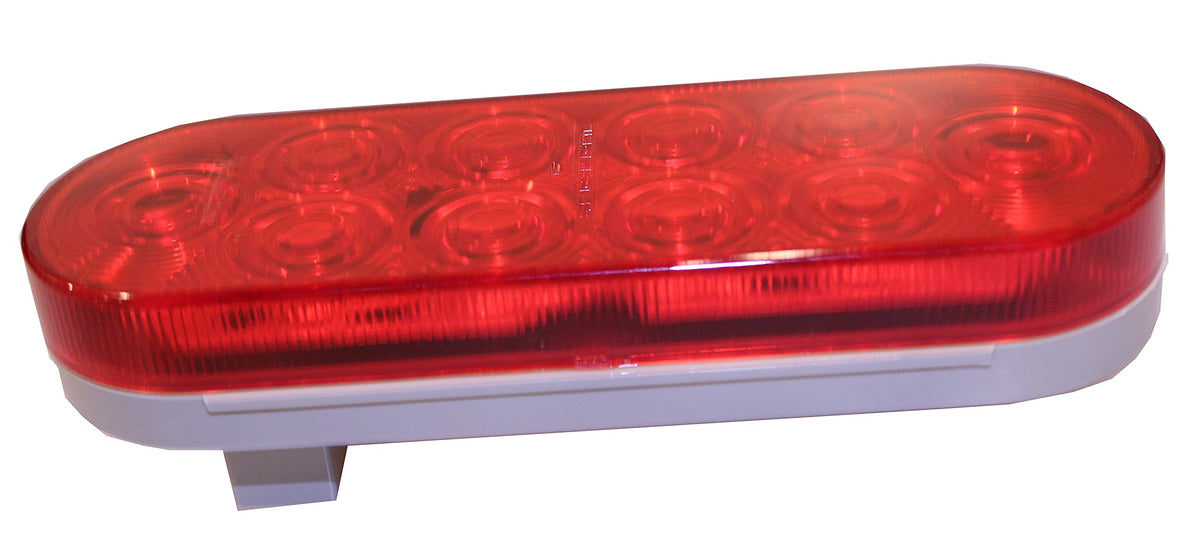 OPTRONICS STL72RB Optronics STL72RB LED TAIL LIGHT 6'GROMMET MOUNT 10D