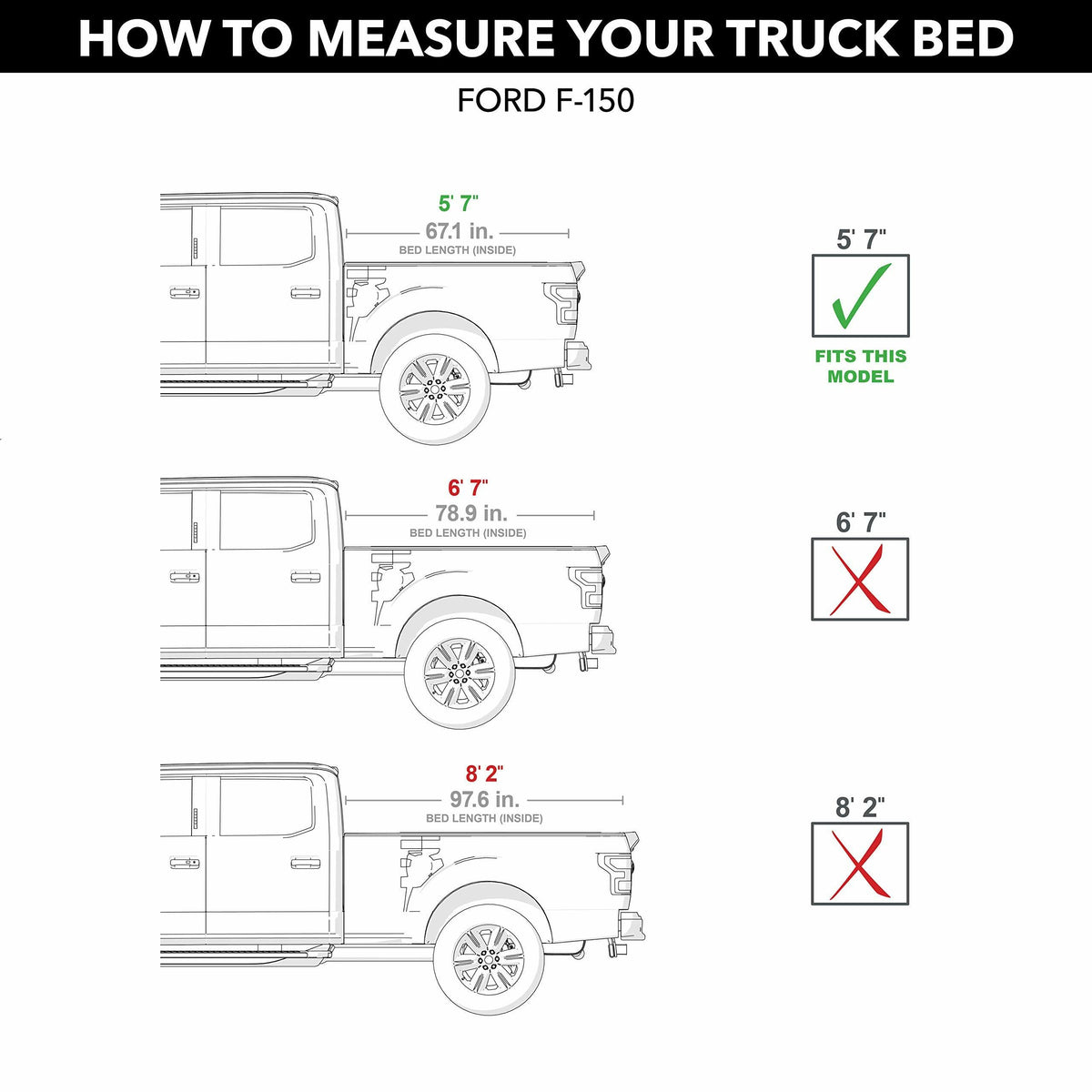 RealTruck UC2208L-YZ RealTruck UnderCover Elite LX One-Piece Truck Bed Tonneau Cover – UC2208L-YZ – Fits 2021 - 2025 Ford F-150 (YZ or Z1 - Oxford White) 5' 7" Bed (67.1")