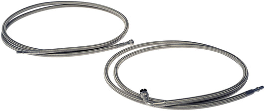 DORMAN 819-875 Dorman 819-875 Front Flexible Stainless Steel Braided Fuel Line Compatible with Select Chevrolet/GMC Models (OE FIX)