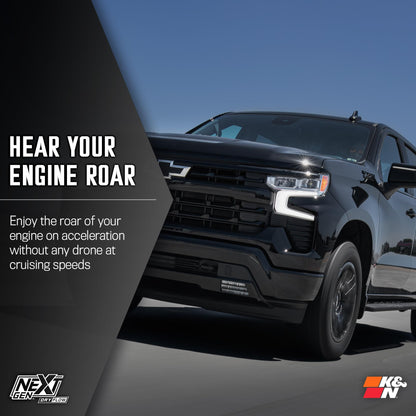 K&N FILTER 50-3110D K&N NextGen Cold Air Intake System: Dry-Flow Cotton Filter: Compatible with 2019-2025 CADILLAC/CHEVROLET/GMC Escalade; Silverado 1500; Suburban; Tahoe; Sierra 1500; Yukon; Yukon XL; 50-3110D