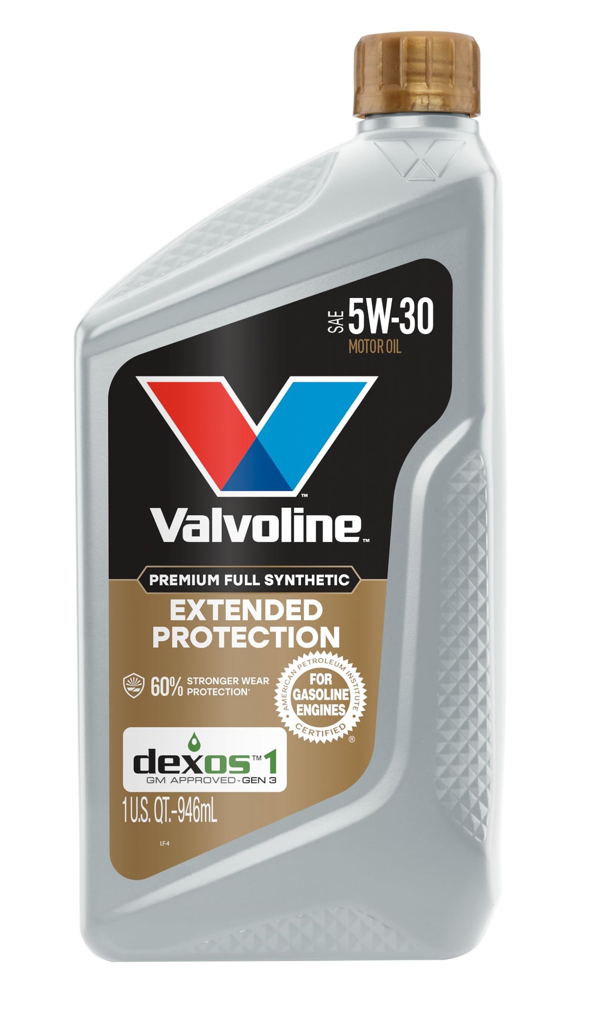 VALVOLINE 891678 Valvoline Extended Protection Full Synthetic Motor Oil SAE 5W-30 1 QT