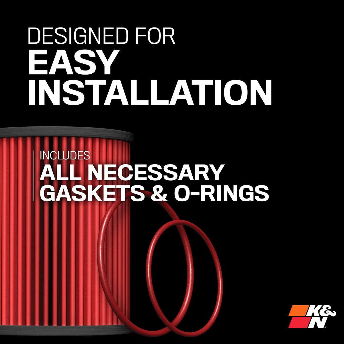 K&N FILTER HP-7050 K&N Premium Oil Filter: 20,000 Mile Engine Protection, High Capacity/High Efficiency: Compatible with 2006-2020 Alfa Romeo/Chrysler/Fiat/Ford: (See Product Description for Select Models) HP-7050
