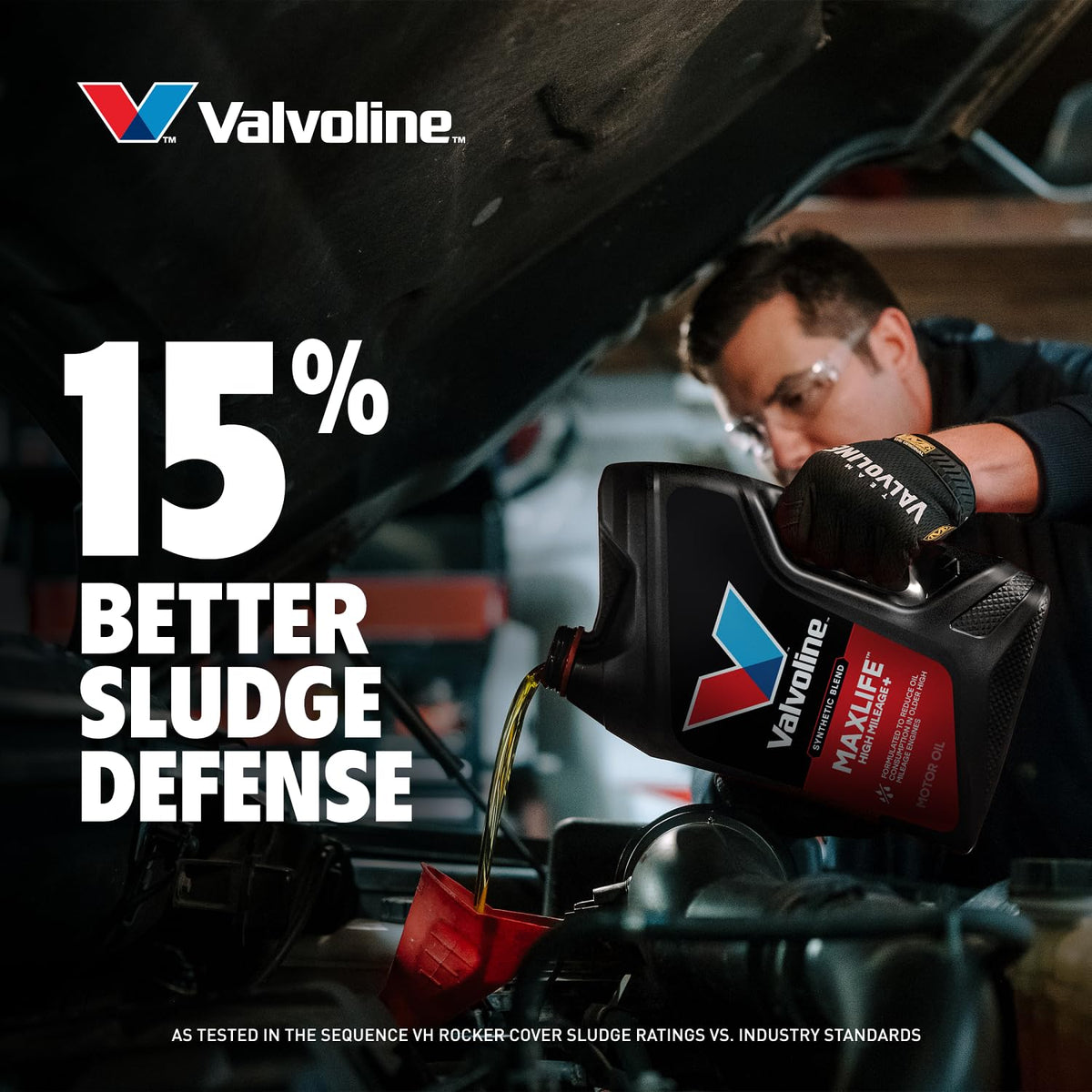 VALVOLINE 891664 Valvoline High Mileage 150K with MaxLife Plus Technology 5W-30 Motor Oil 1 Quart