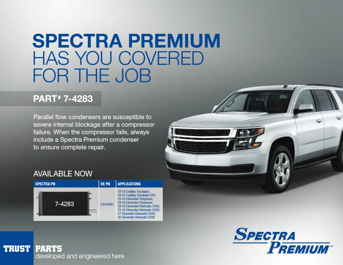 Spectra Premium 7-4283 Air Conditioning AC Condenser