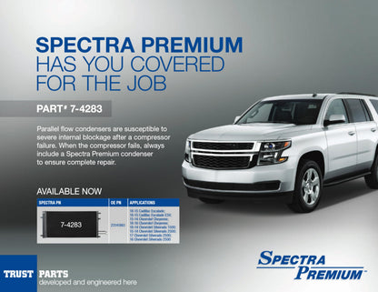 Spectra Premium 7-4283 Air Conditioning AC Condenser