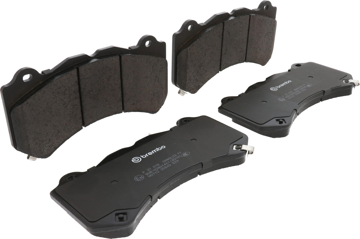 BREMBO P37018 Brembo P37018 Low-Met Alloy Steel Front Disc Brake Pad Set CADILLAC/CHEVROLET/DODGE/JEEP/NISSAN OE# 00K68144427AB