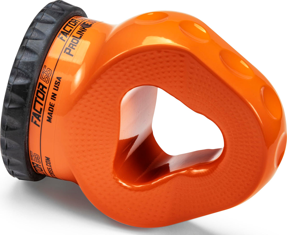 FACTOR 55 00310-07 Factor 55 Prolink E Titanium Double Shear Pin, Designed for Steel Cables and Synthetic Winch Ropes up to 3/8" Diameter - Orange