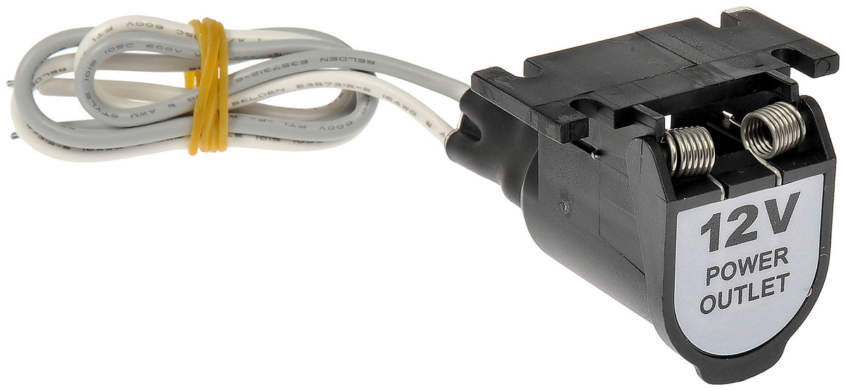 DORMAN 56487 Dorman 56487 12 Volt Weather Proof Exterior Power Outlet